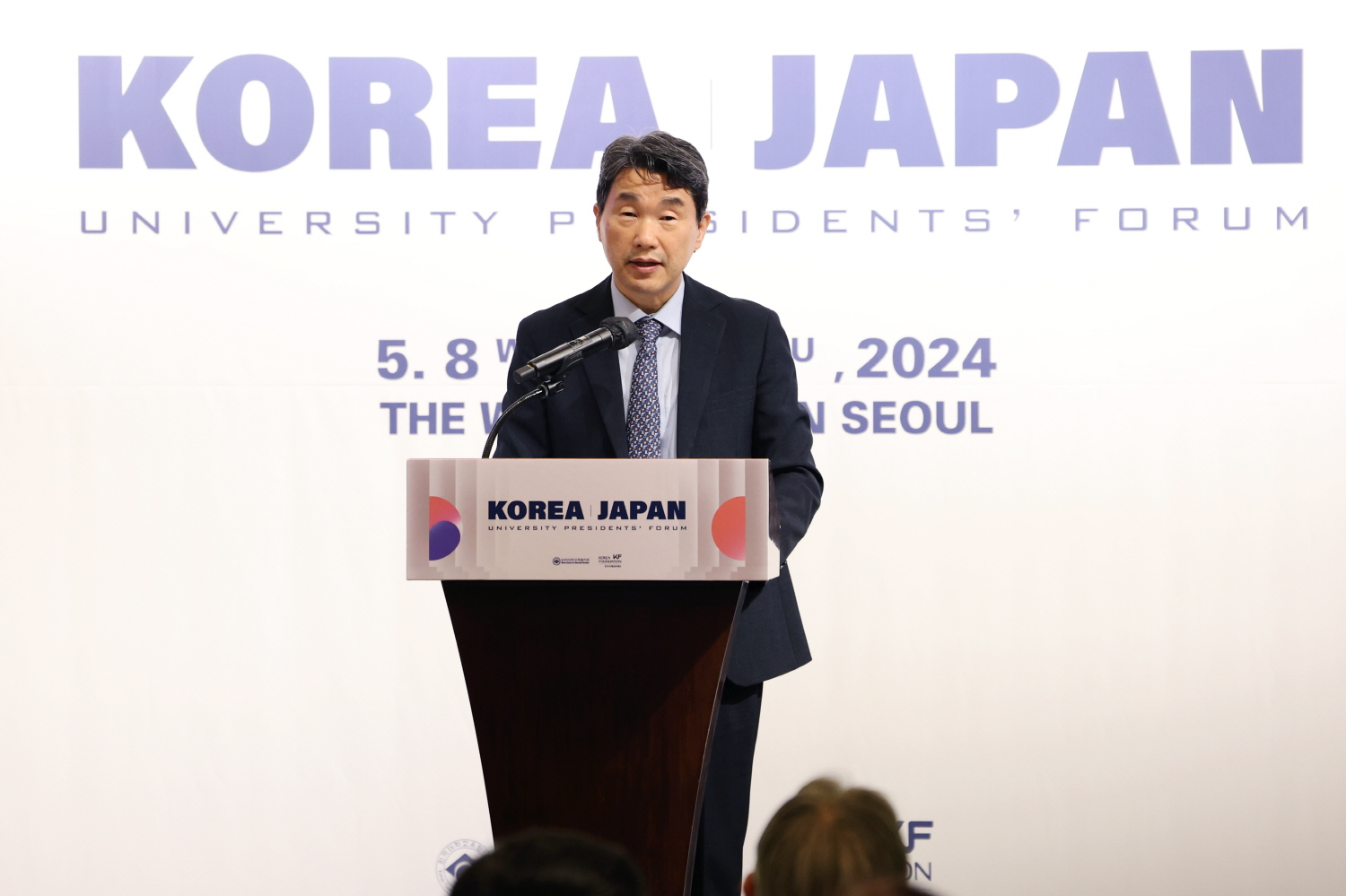 이주호 부총리 겸 교육부장관은 5월 9일(목), 웨스틴 조선 서울호텔에서 열린 「한일 대학총장 포럼」에 참석했다.